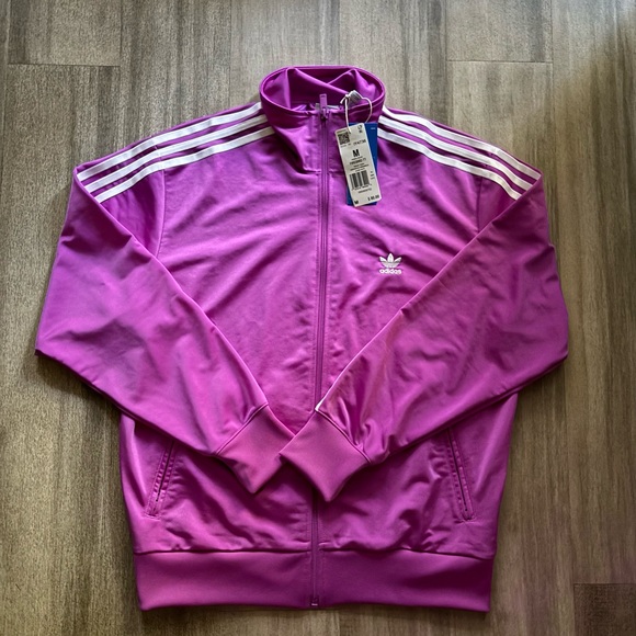 Adidas Firebird Track Jacket & Pants Set Purple Burst ADICOLOR IY4736 & IY4726 - Picture 2 of 5